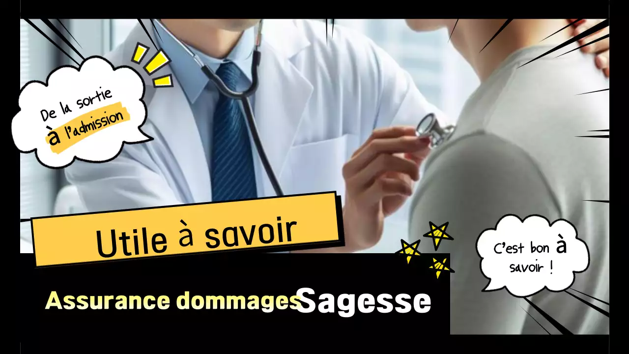 Informations sur l'assurance moderne jaune