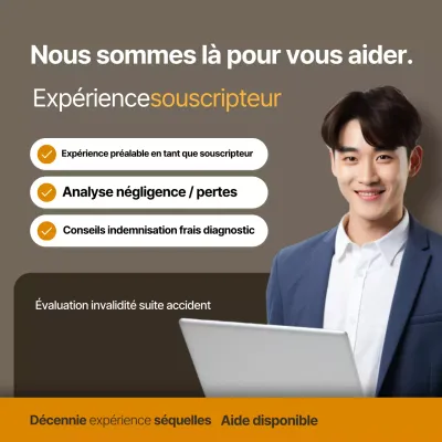 Publicité d'assurance moderne Brown