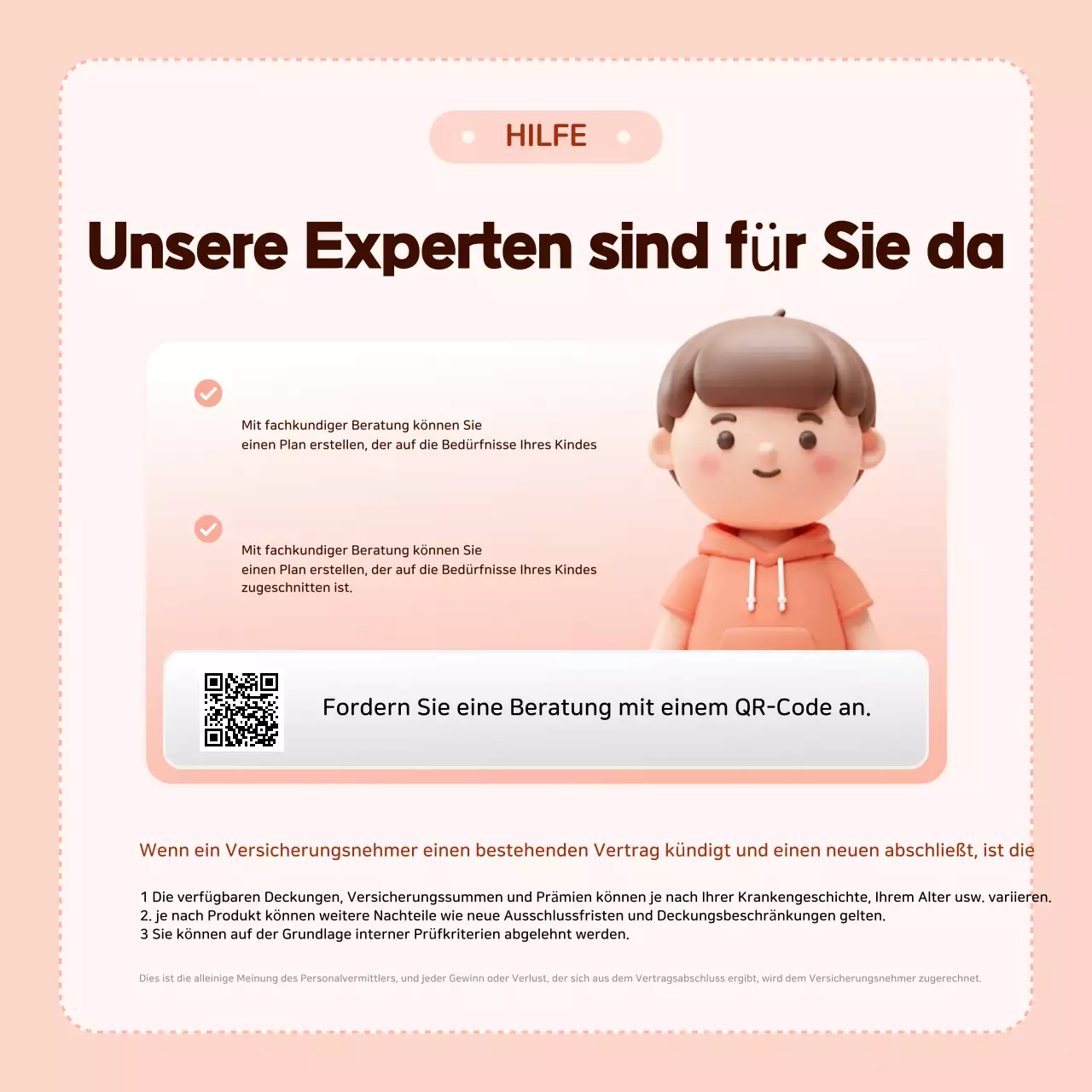 Informationen zur Pink Baby-Versicherung