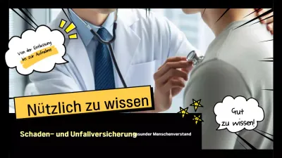 Yellow Modern Insurance Informationslieferung