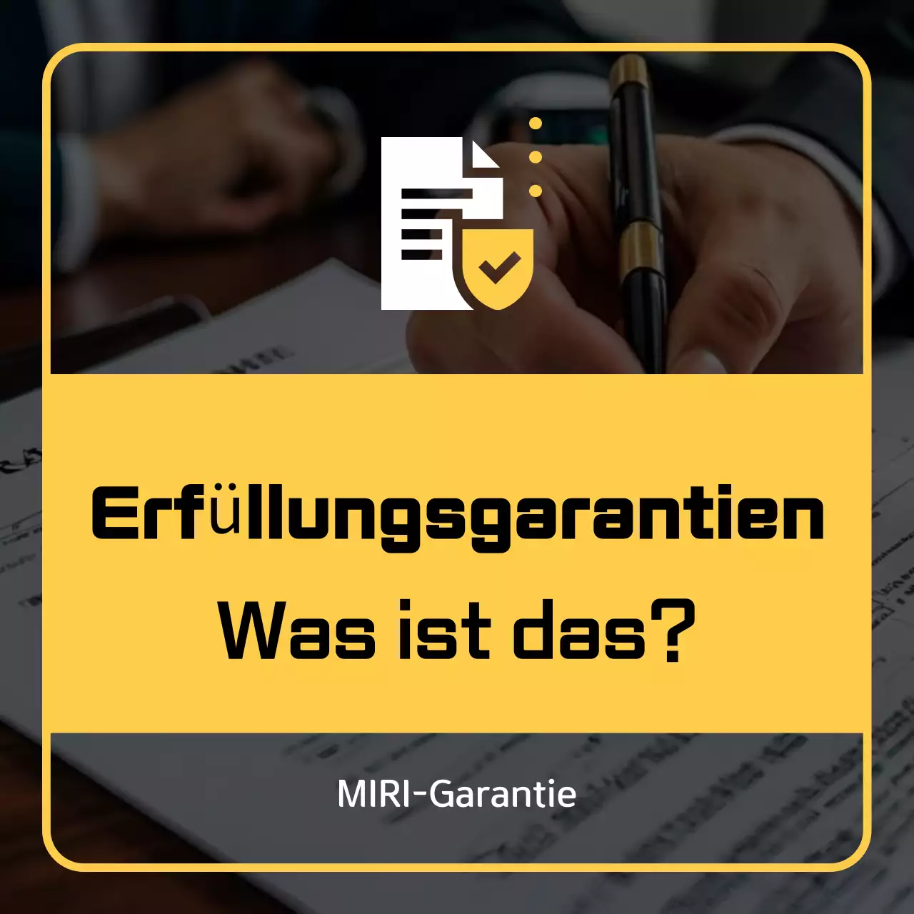 Beschreibung der Yellow Clean Versicherung