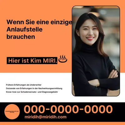 Orange Modern Expert Consulting-Aktion