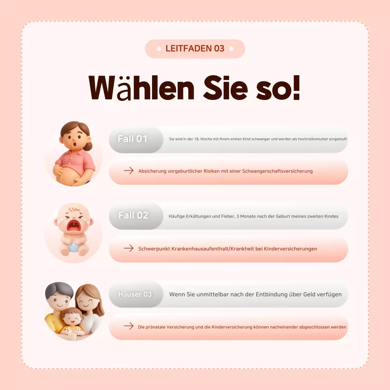 Informationen zur Pink Baby-Versicherung