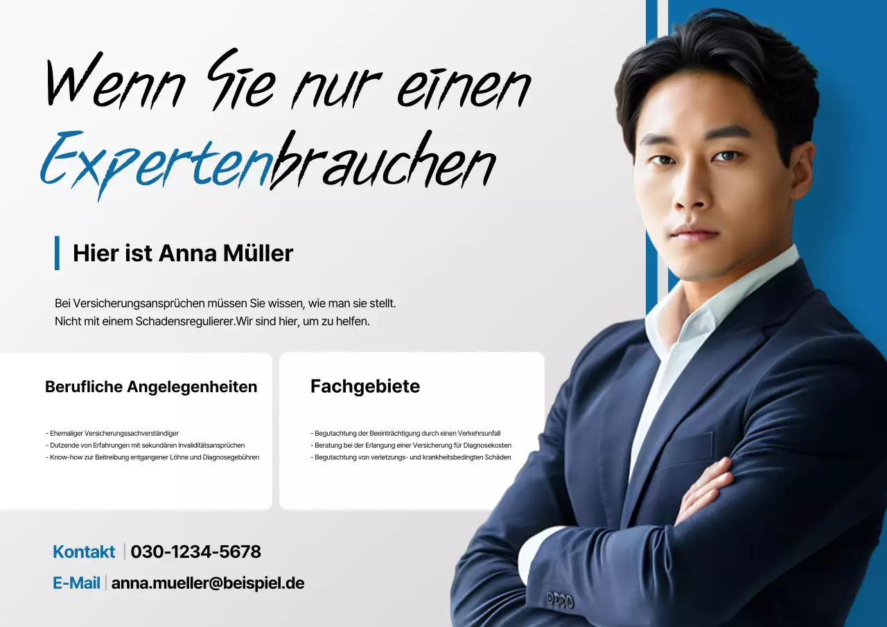 Anzeige von Blue Modern Insurance Consulting