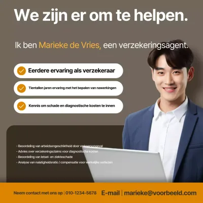 Advertentie van Brown Modern Insurance