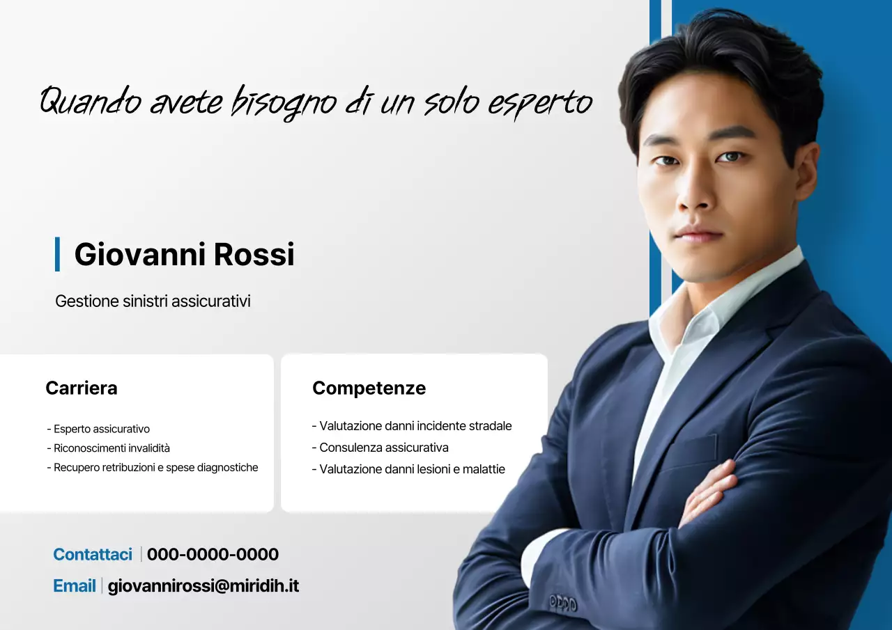 Pubblicità di Blue Modern Insurance Consulting