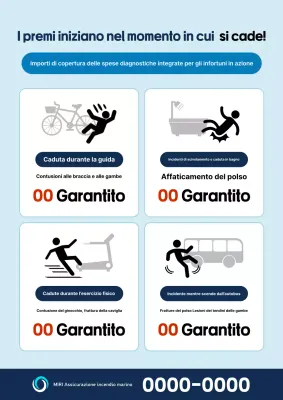 Pubblicità di Sky Blue Simple Insurance