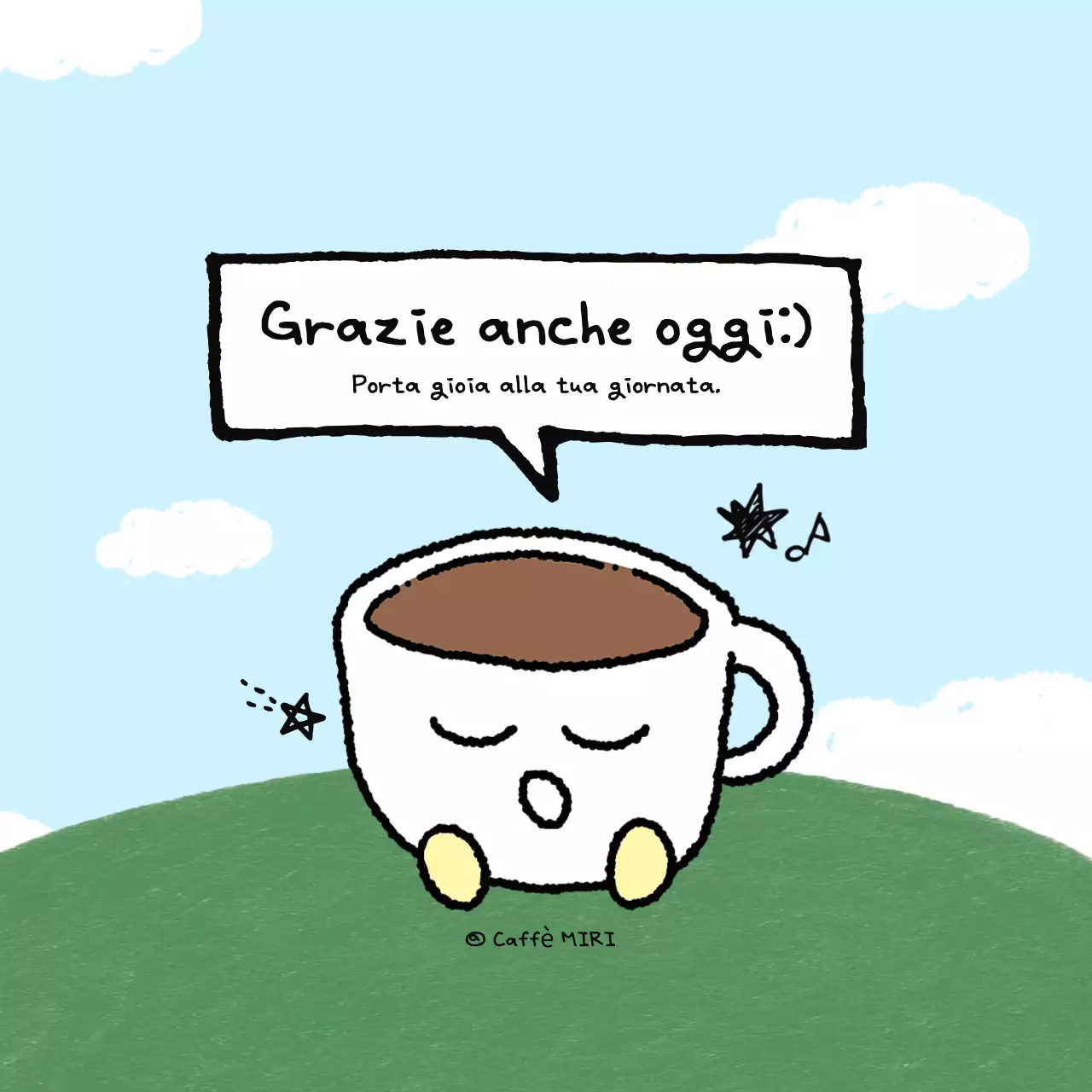 Promozione Sky Blue Baby Cafe