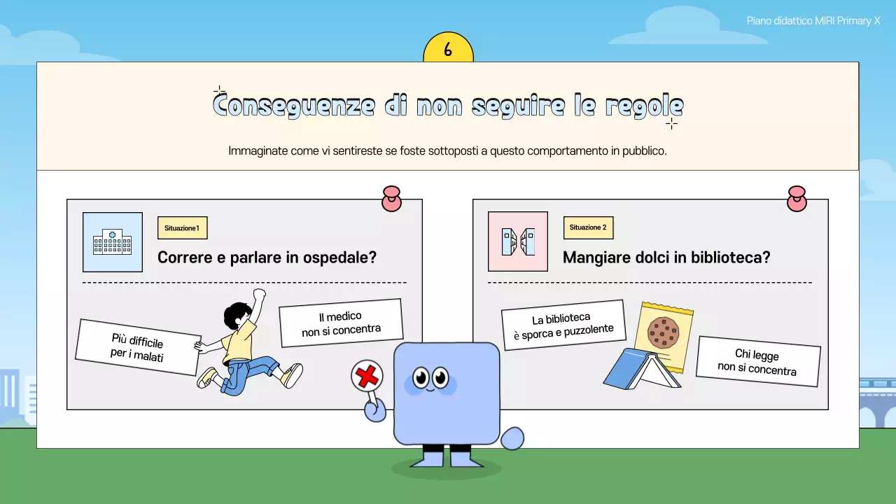 Materiali didattici per bambini blu cielo