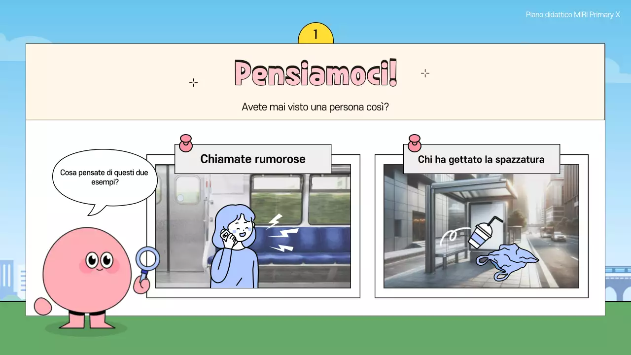 Materiali didattici per bambini blu cielo