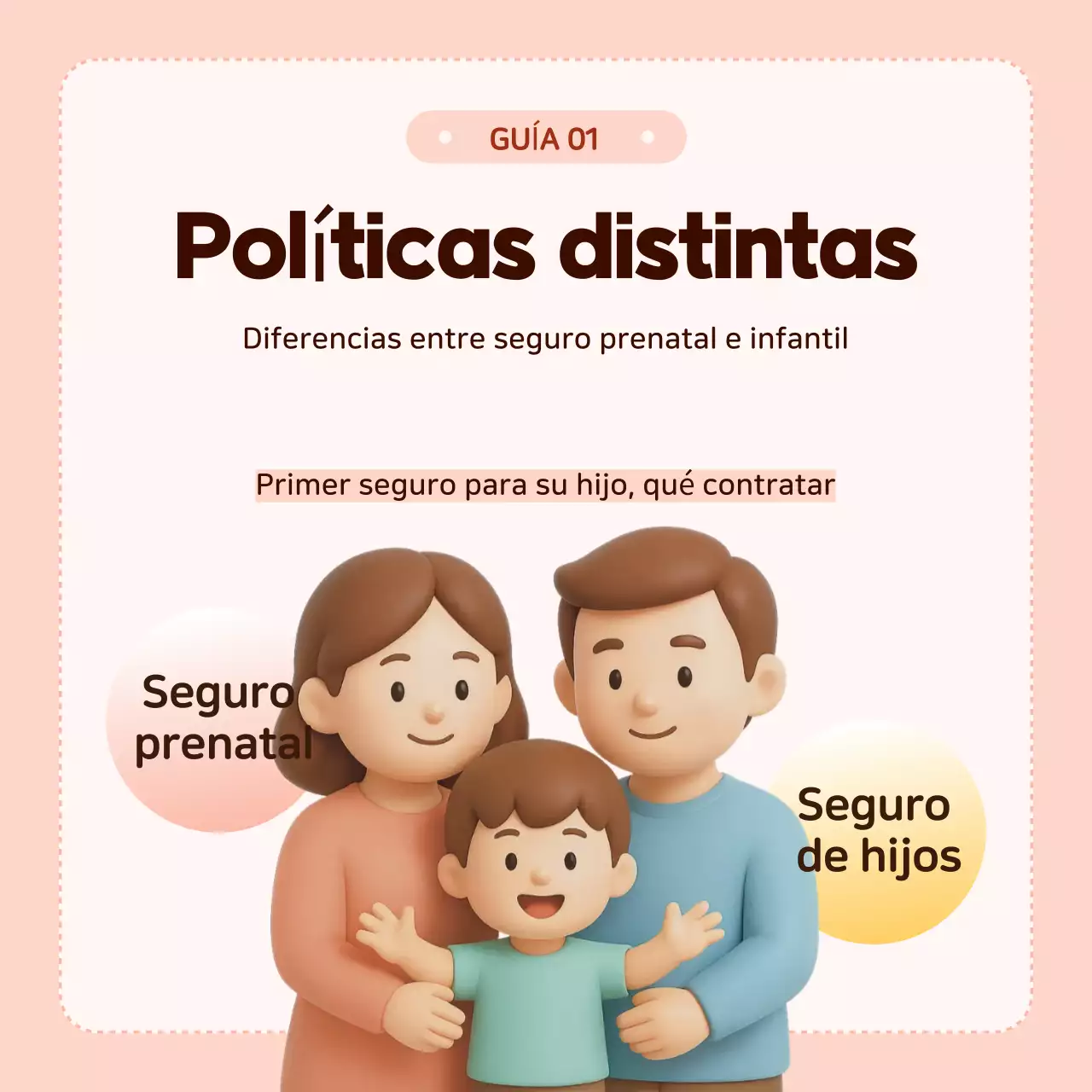 Información del seguro para bebés Pink Baby