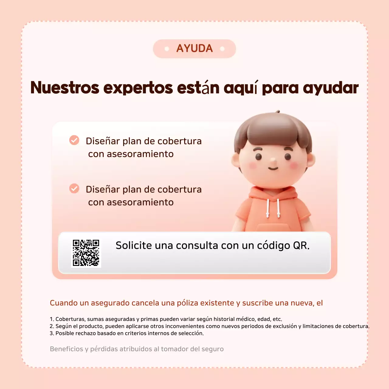 Información del seguro para bebés Pink Baby