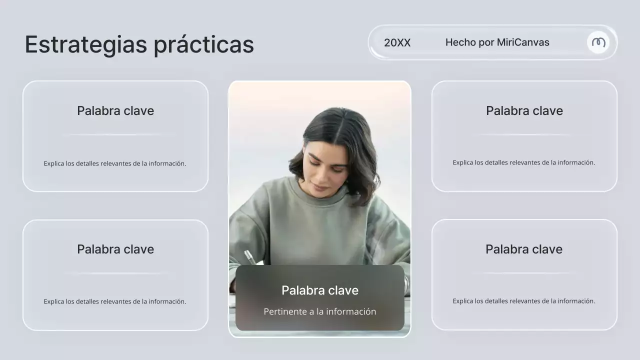 Presentación de la Guía de Bienestar Minimalista Gris