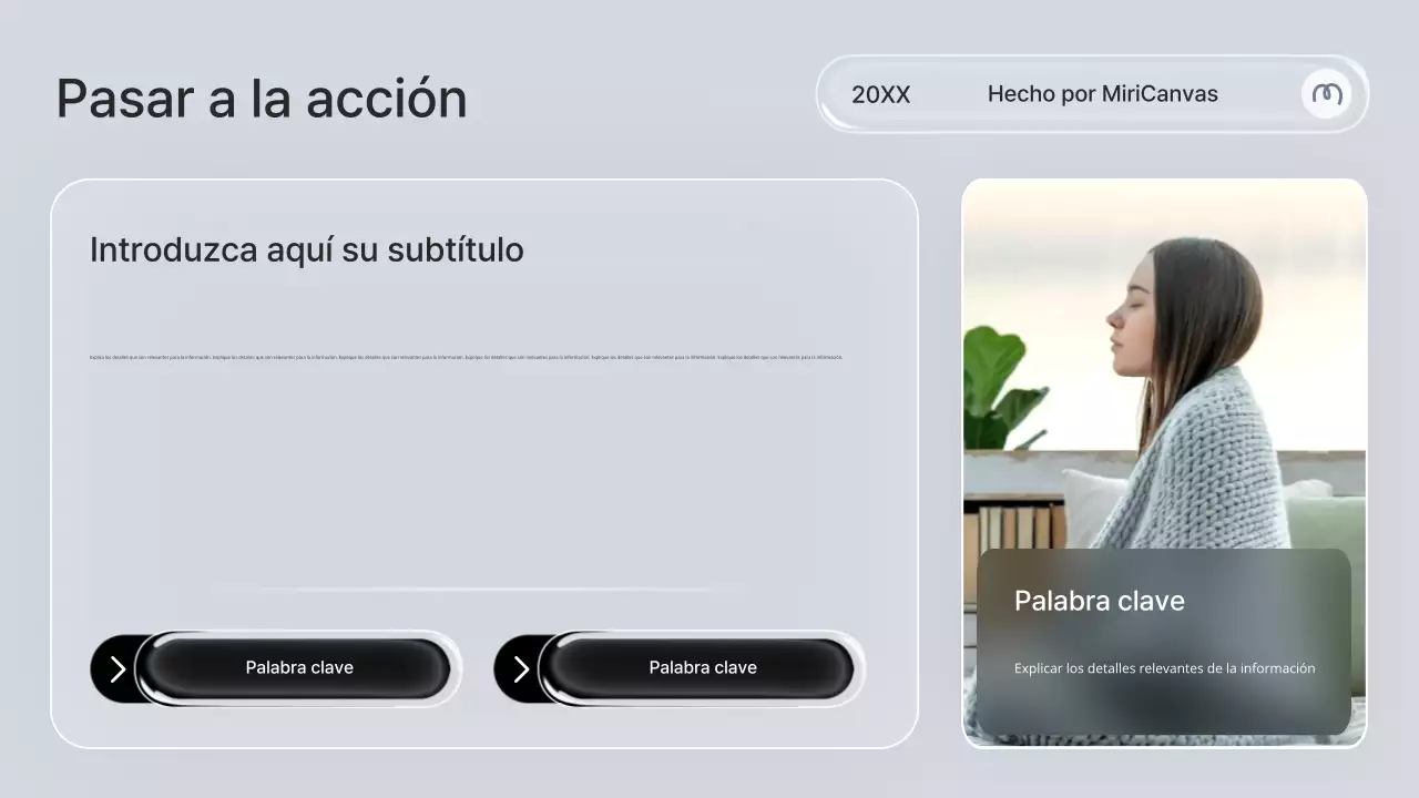 Presentación de la Guía de Bienestar Minimalista Gris