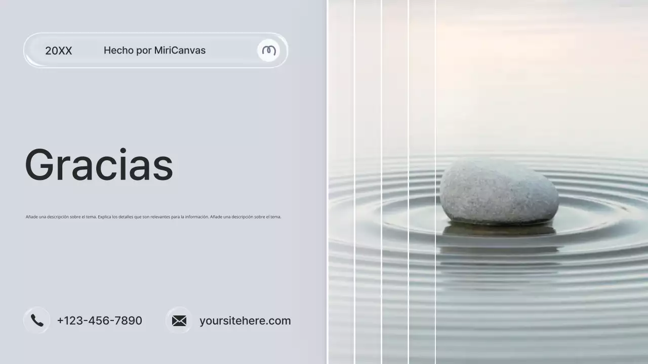 Presentación de la Guía de Bienestar Minimalista Gris