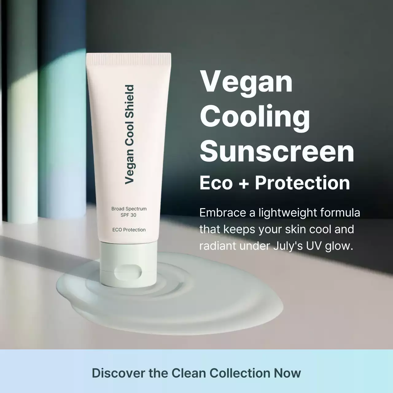 Mint Modern Skincare Advertisement Instagram Post