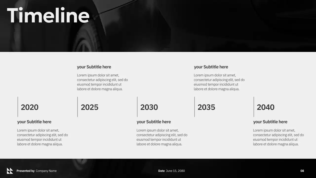 Grey Modern Marketing Presentation