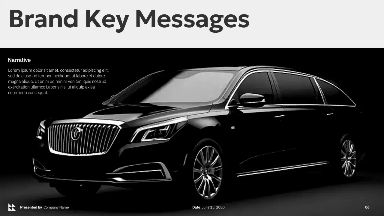 Grey Modern Marketing Presentation