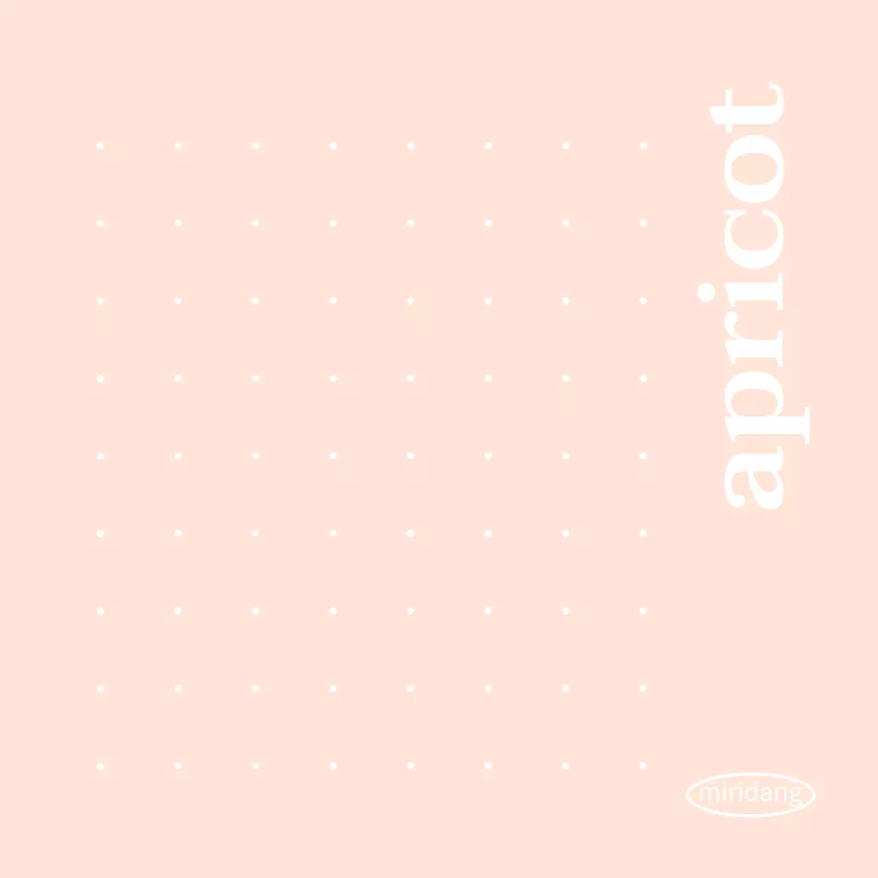 연한 핑크색상의 영어가 적힌 깔끔한 점선 메모지 카페 굿즈