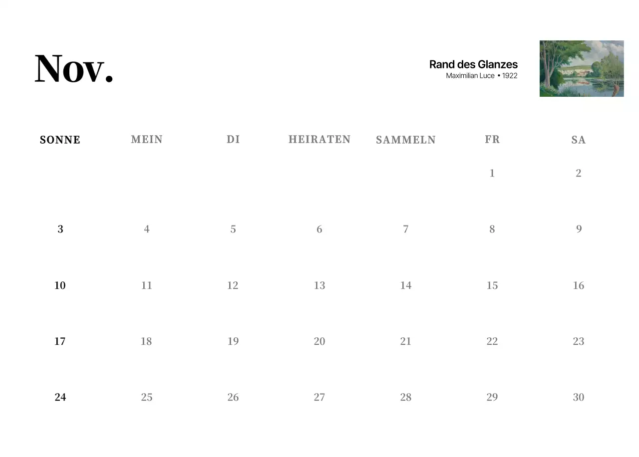 Ein schlichtes, klassisches Meisterwerk in Schwarz und Grau