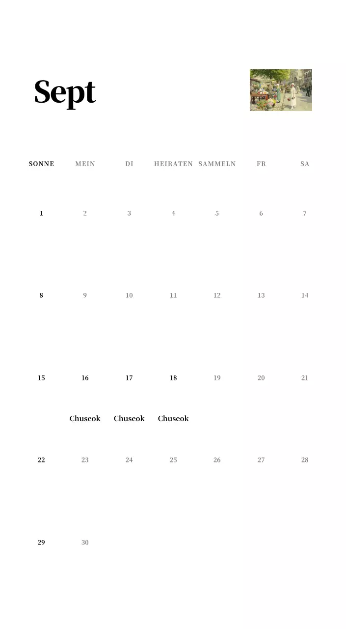 Ein schlichtes, klassisches Meisterwerk in Schwarz und Grau