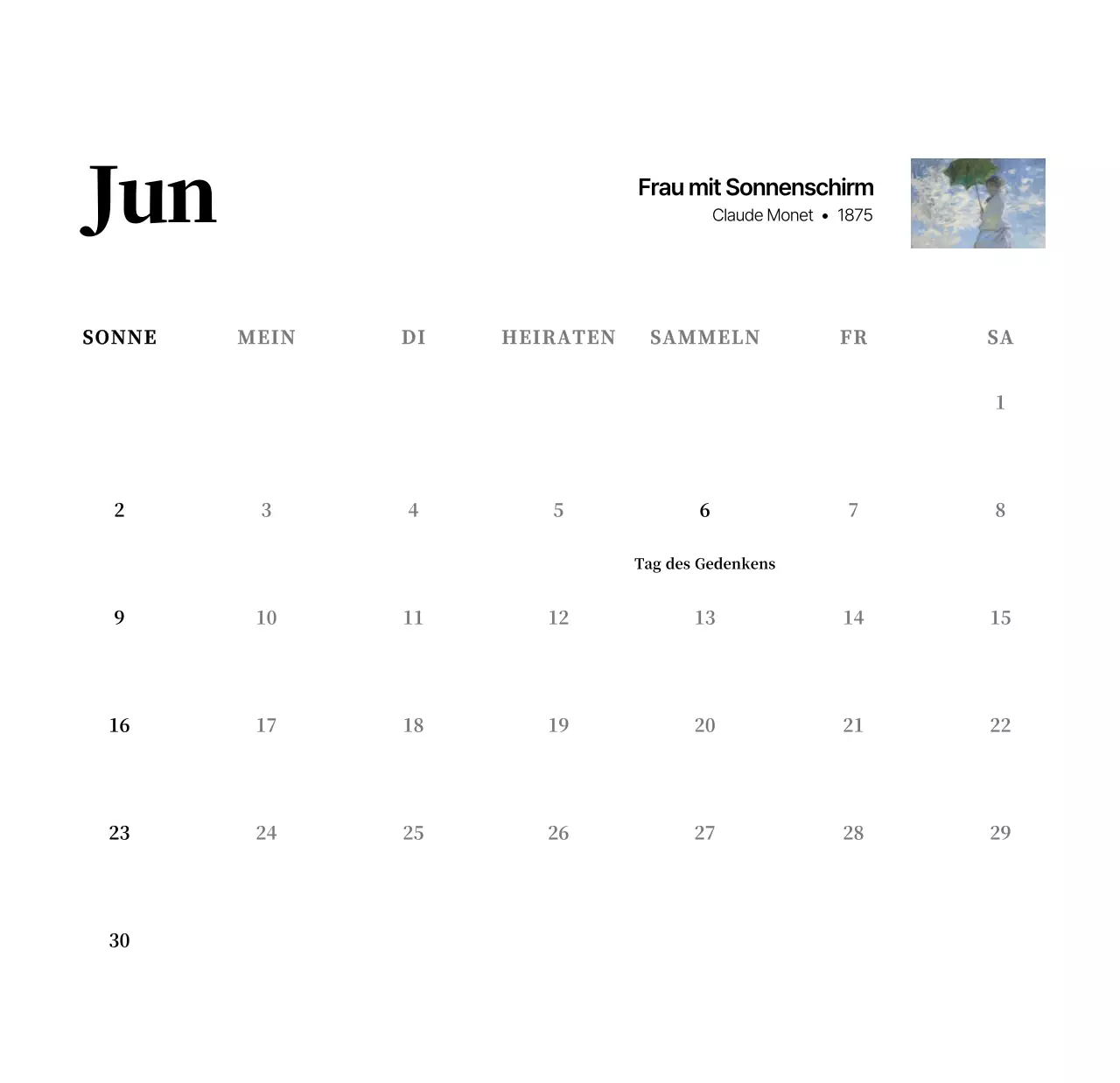 Ein schlichtes, klassisches Meisterwerk in Schwarz und Grau