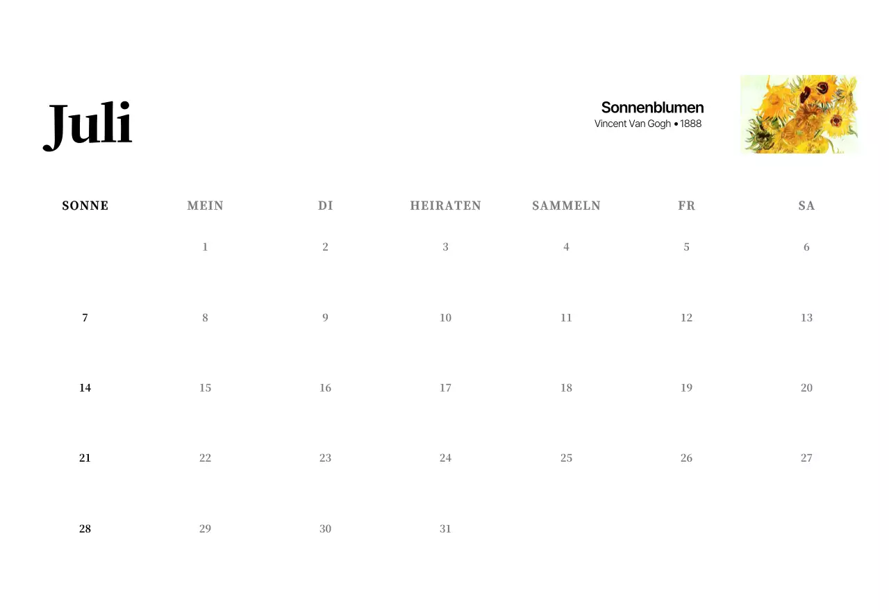 Ein schlichtes, klassisches Meisterwerk in Schwarz und Grau