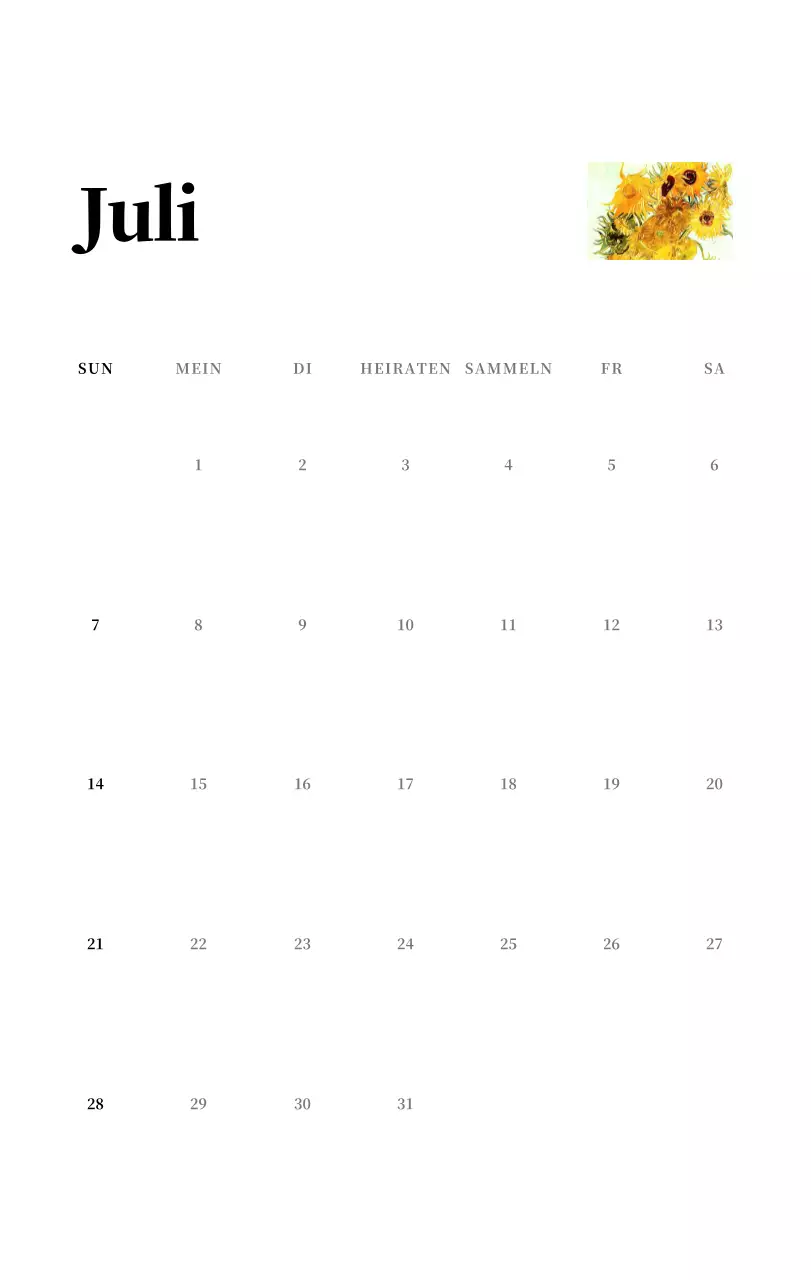 Ein schlichtes, klassisches Meisterwerk in Schwarz und Grau