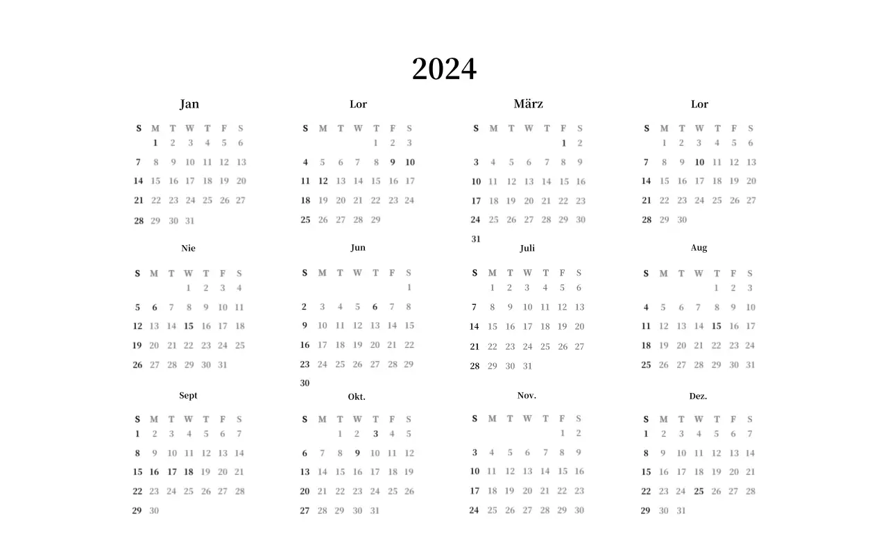 Ein schlichtes, klassisches Meisterwerk in Schwarz und Grau