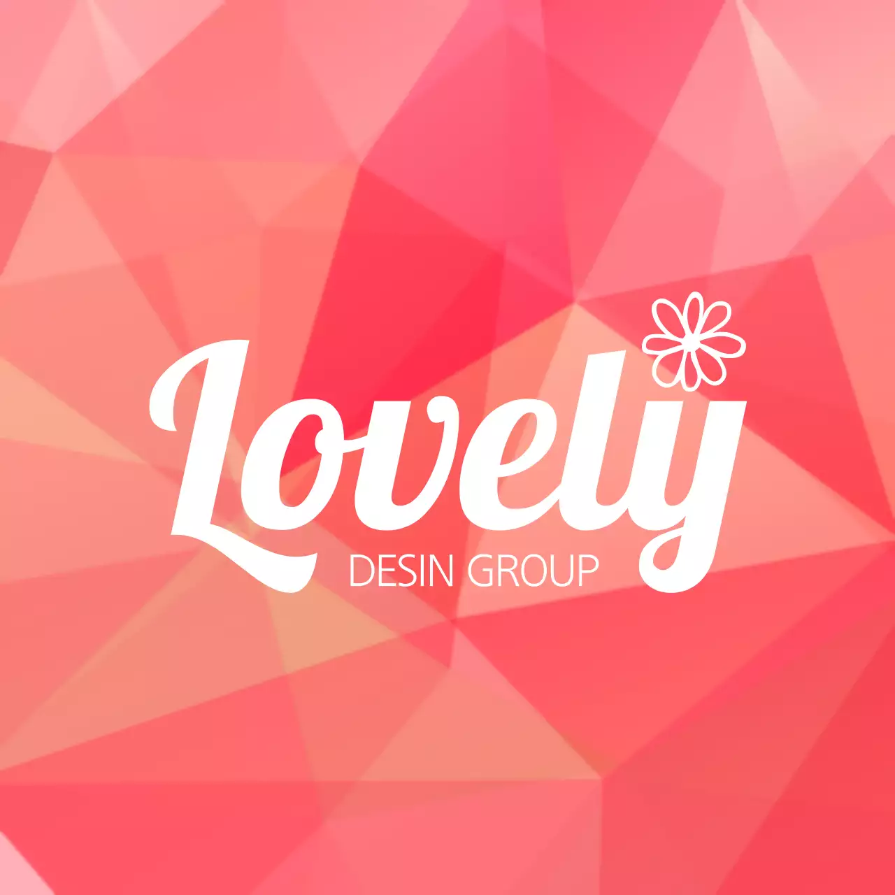 赤 モダン ロゴ デザイン ファンシーバナー