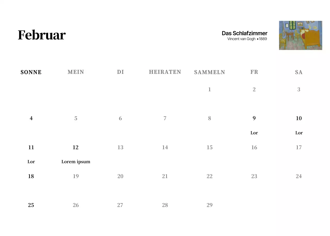 Ein schlichtes, klassisches Meisterwerk in Schwarz und Grau