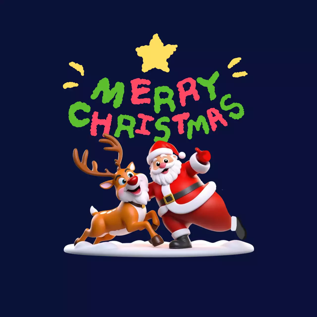 ネイビー かわいい クリスマス