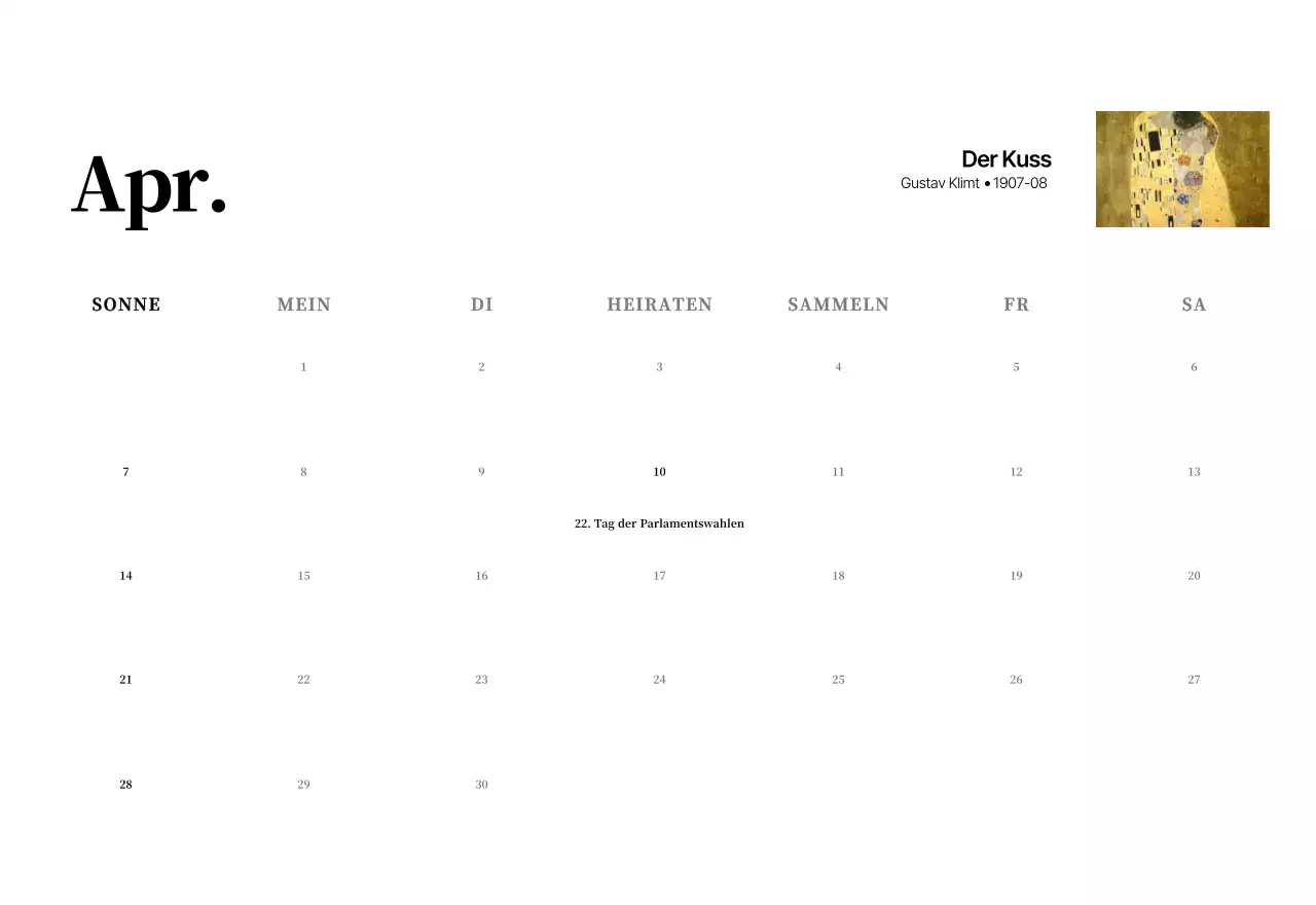 Ein schlichtes, klassisches Meisterwerk in Schwarz und Grau