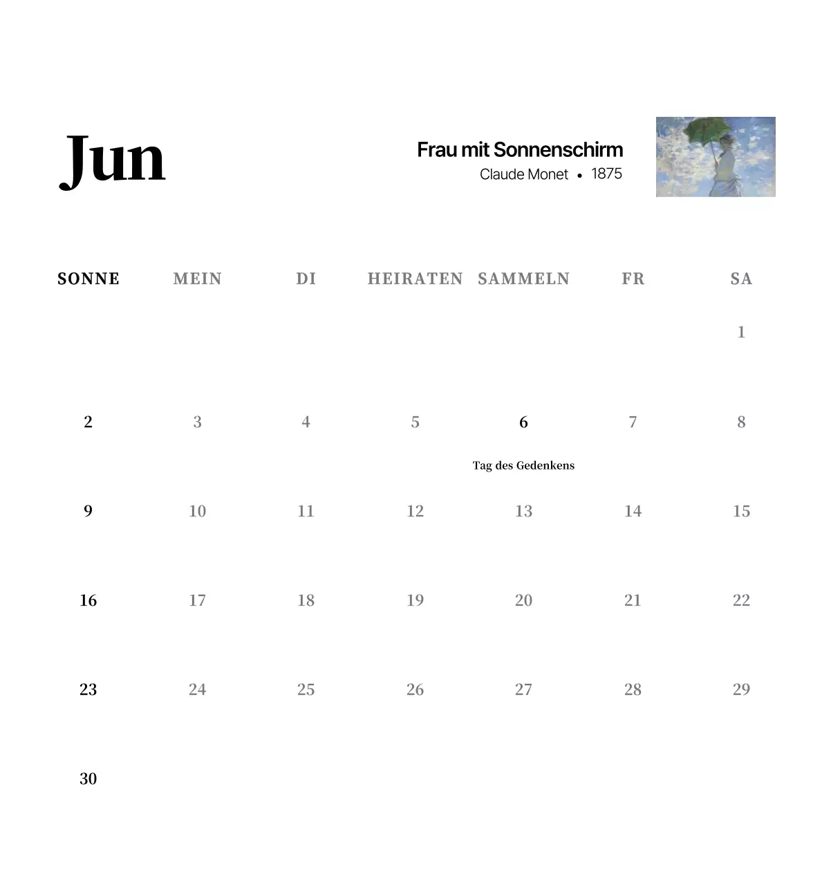 Ein schlichtes, klassisches Meisterwerk in Schwarz und Grau