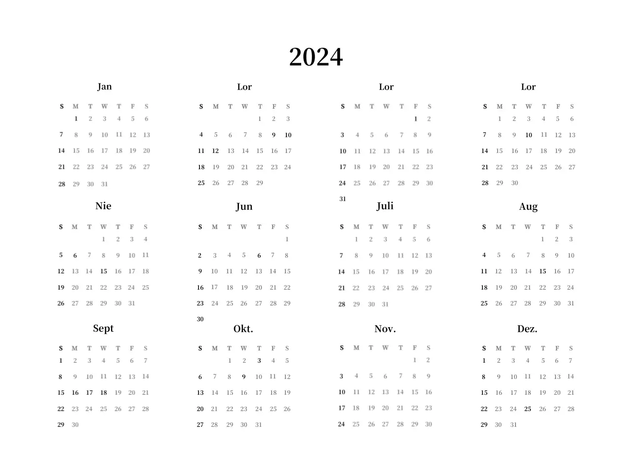 Ein schlichtes, klassisches Meisterwerk in Schwarz und Grau