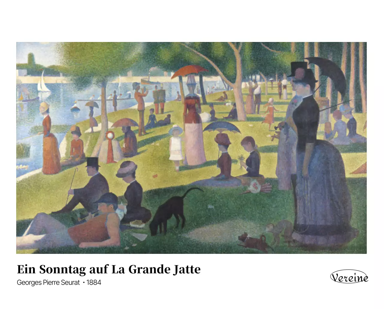 Ein schlichtes, klassisches Meisterwerk in Schwarz und Grau