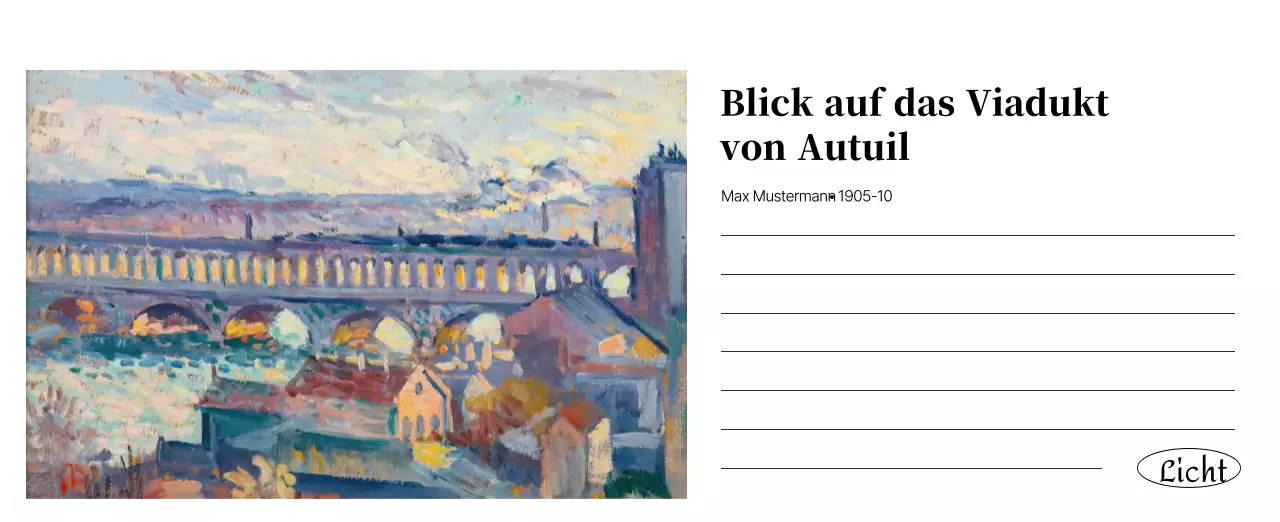 Ein schlichtes, klassisches Meisterwerk in Schwarz und Grau