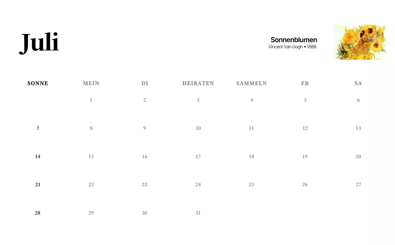 Ein schlichtes, klassisches Meisterwerk in Schwarz und Grau