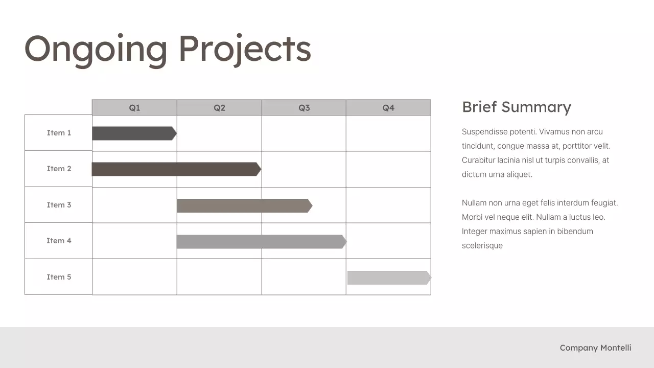 Grey Modern Business Presentation