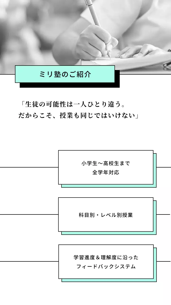 ミント簡単な学園紹介モバイルページ