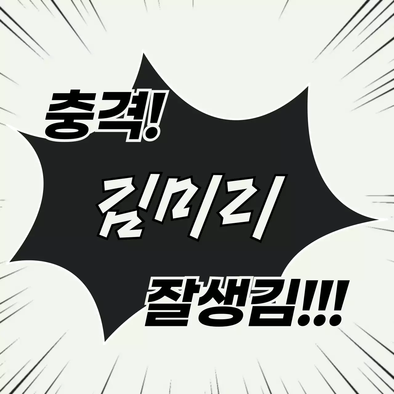 연예인 굿즈 아이돌 생일 축하 감사 밈 흑백