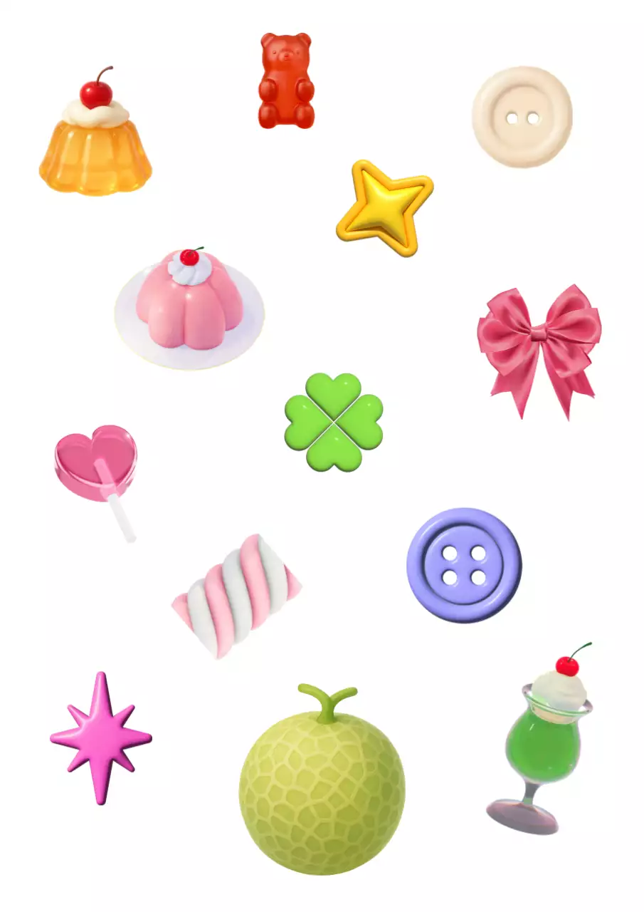 연보라 아기자기한 스티커 굿즈