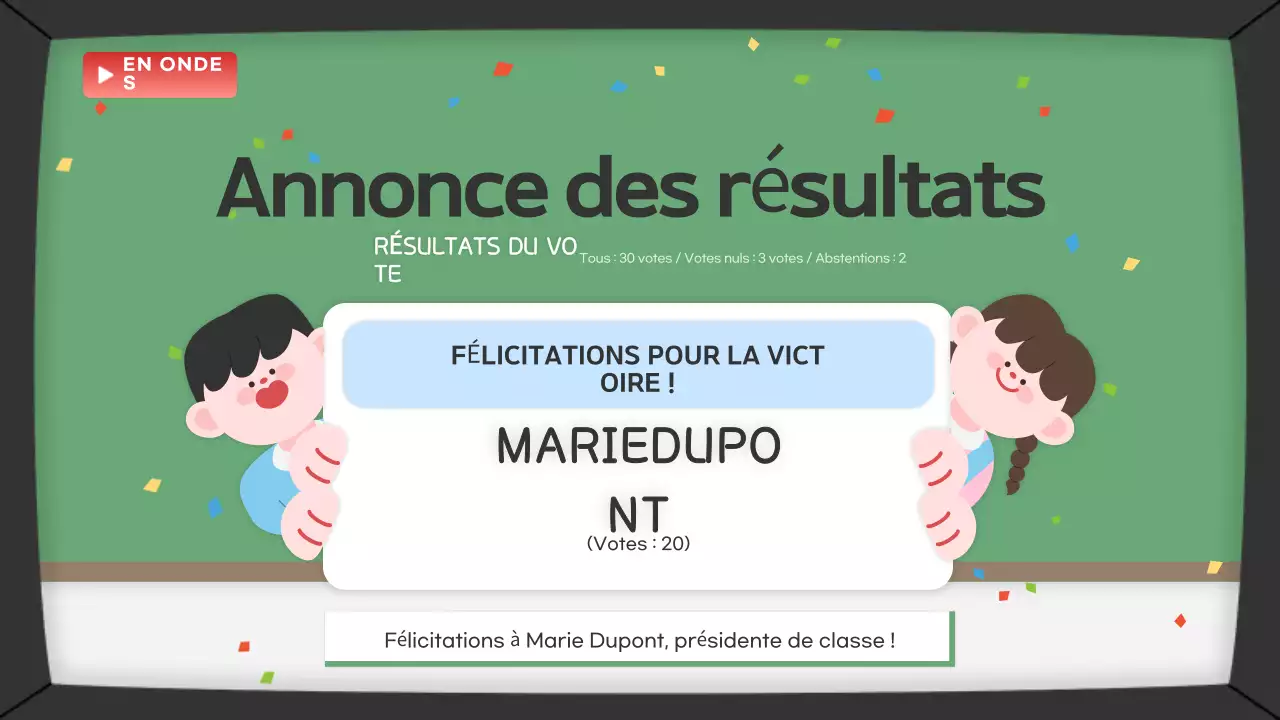 Guide de discussion pour la classe Green Baby