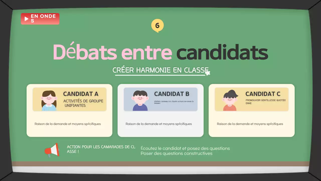 Guide de discussion pour la classe Green Baby