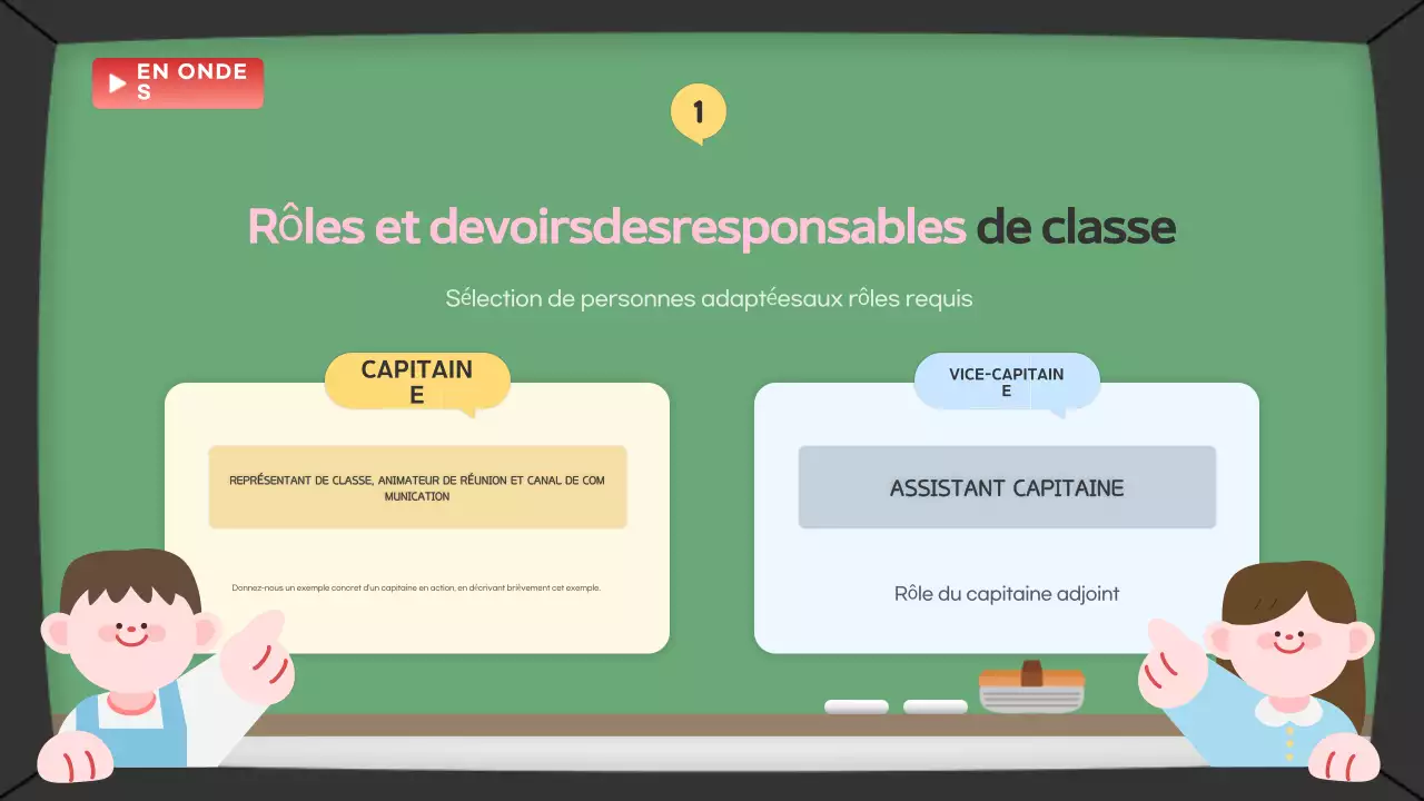 Guide de discussion pour la classe Green Baby