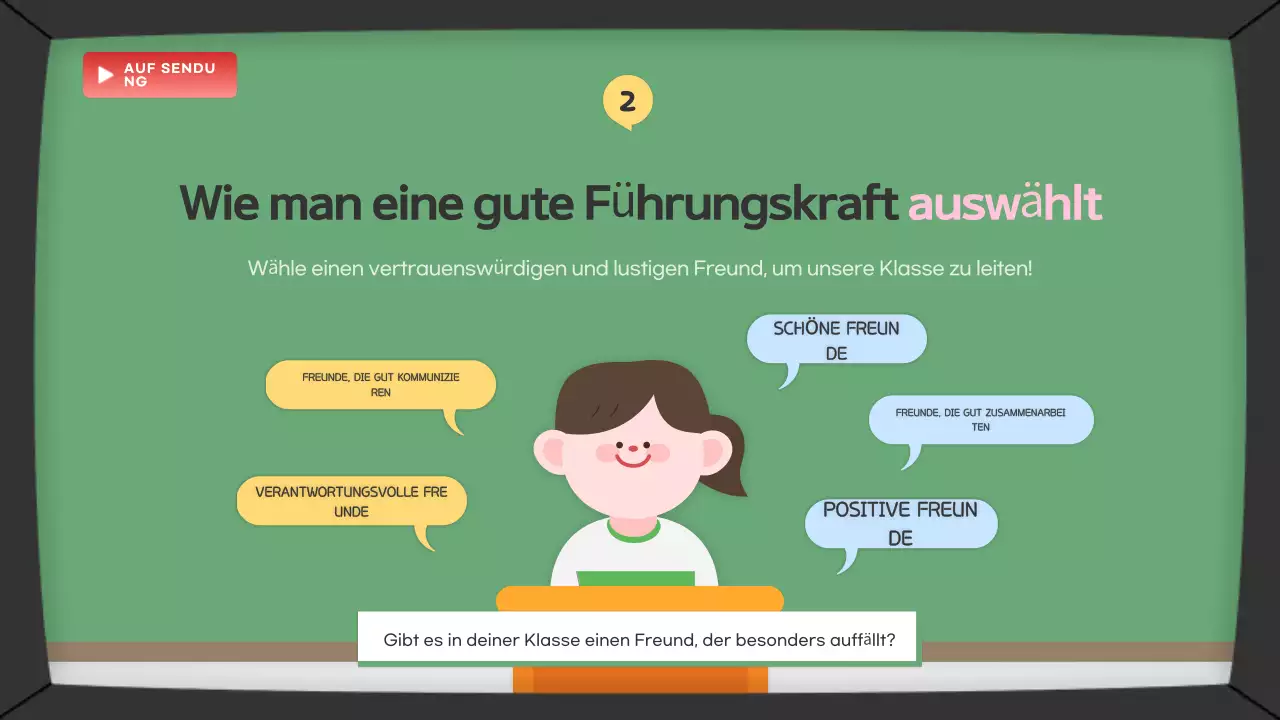 Diskussionsleitfaden für die Green Baby-Klasse