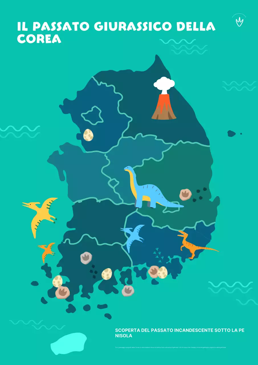 Mostra di geologia semplice alla menta