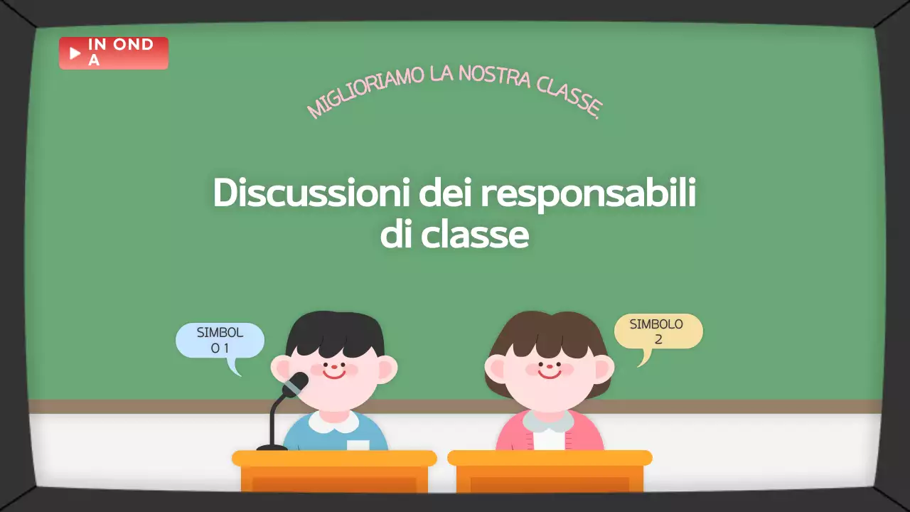 Guida alla discussione della classe Green Baby