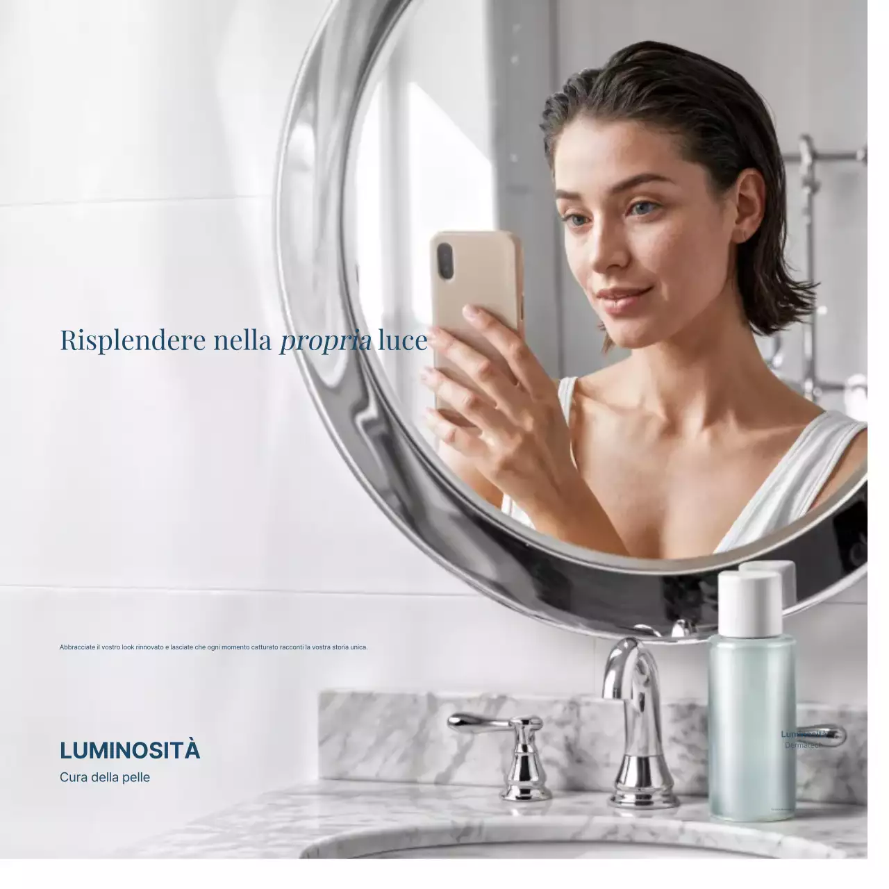 Pubblicità di Grey Modern Skincare sui social media