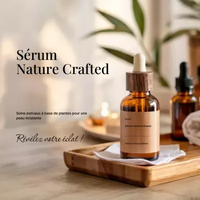 Promotion des soins de la peau naturels bruns sur les réseaux sociaux